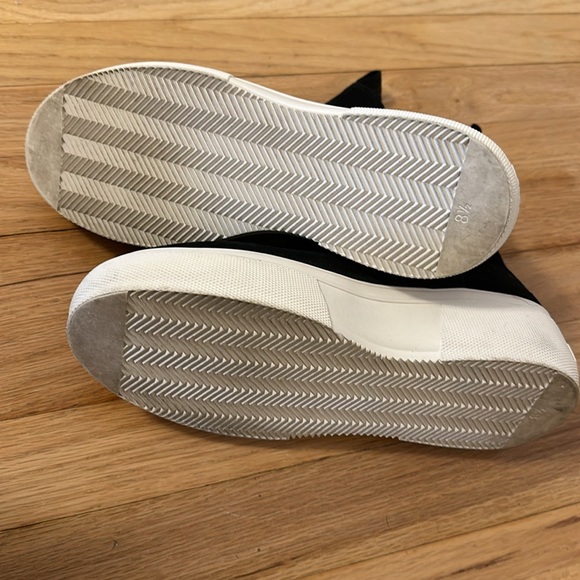 J/Slides Cora Platform Chelsea sneakers pull on Leather High Top size 8.5 - Picture 6 of 9